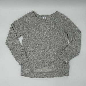 Old Navy Heather Gray Knit Top
